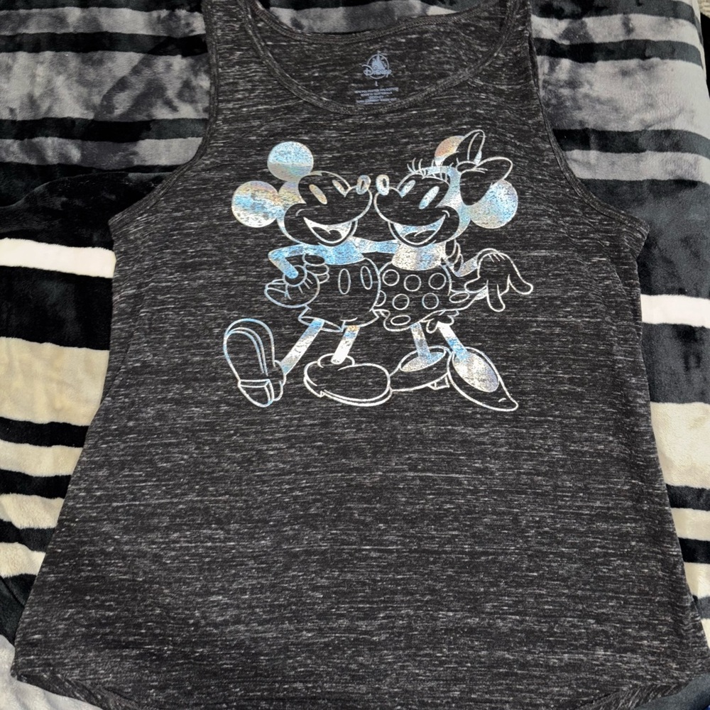 Authentic Disney tank Minnie mickey size large